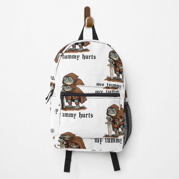 Item preview, Funny Frog Knight My Tummy Hurts designed and sold by RDGNR.