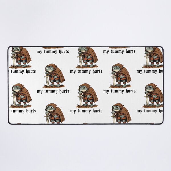 Item preview, Funny Frog Knight My Tummy Hurts designed and sold by RDGNR.