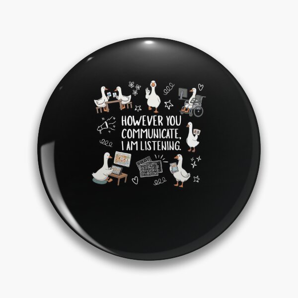 Item preview, However You Communicate Goose Design designed and sold by DarylPope.