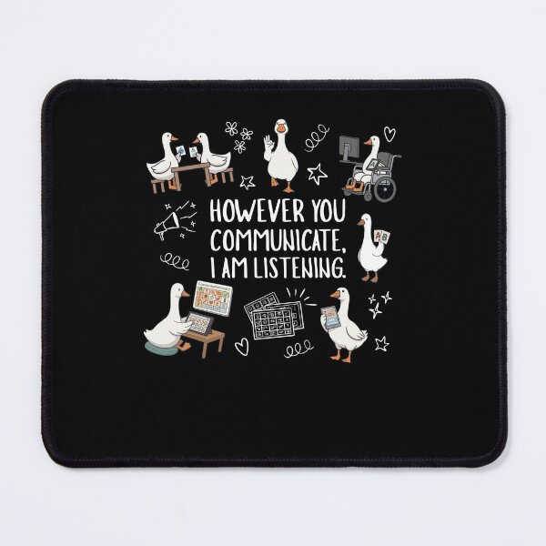 Item preview, However You Communicate Goose Design designed and sold by DarylPope.