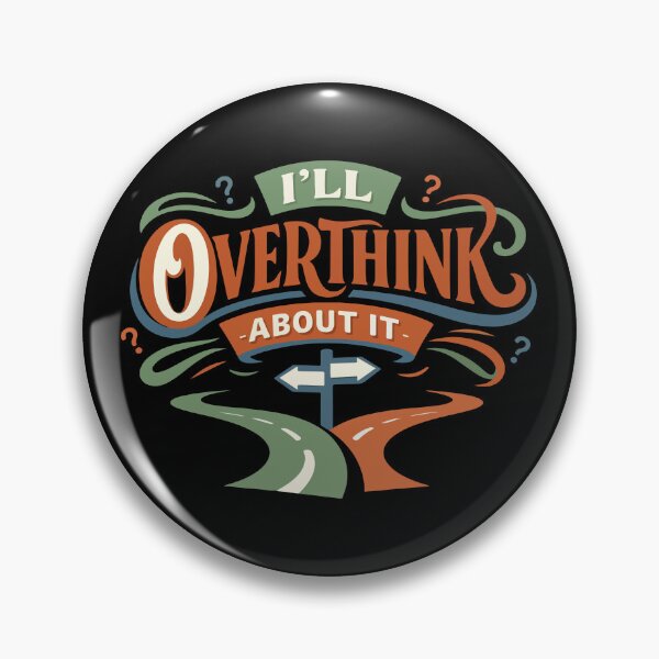 Item preview, I’ll Overthink About It Funny Gift for Overthinkers, Introverts & Students designed and sold by stylishdzign.