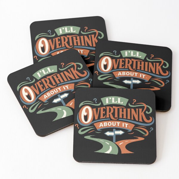 Item preview, I’ll Overthink About It Funny Gift for Overthinkers, Introverts & Students designed and sold by stylishdzign.
