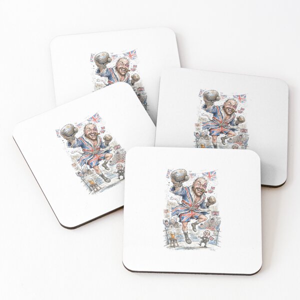 Item preview, Tyson Fury Gypsy King Funny British Boxer Caricature designed and sold by annaarthk.