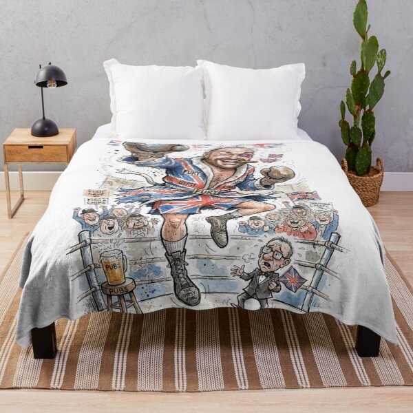 Item preview, Tyson Fury Gypsy King Funny British Boxer Caricature designed and sold by annaarthk.
