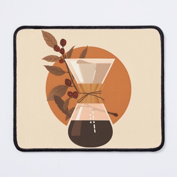 Item preview, Chemex Pour Over Glass Carafe Botanical designed and sold by ThirdShiftLab.