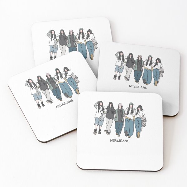Item preview, Newjeans kpop art designed and sold by thompsomechan.