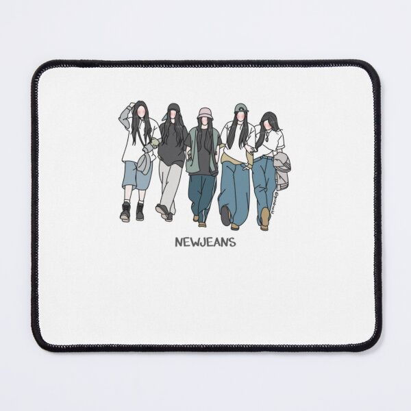 Item preview, Newjeans kpop art designed and sold by thompsomechan.