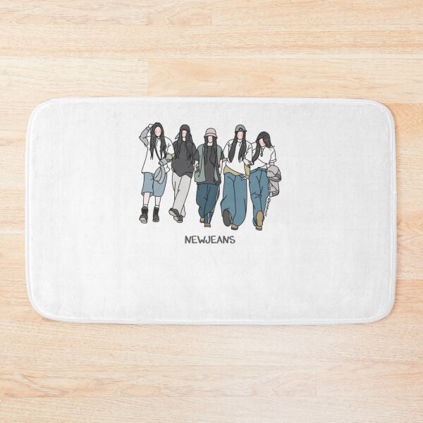 Item preview, Newjeans kpop art designed and sold by thompsomechan.