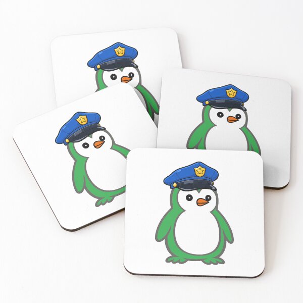 Item preview, Cute Penguin Police Officer – Cartoon Mascot for Kids & Adults designed and sold by Pippo-Penguin.