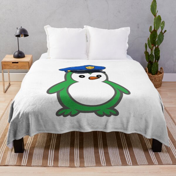 Item preview, Cute Penguin Police Officer – Cartoon Mascot for Kids & Adults designed and sold by Pippo-Penguin.