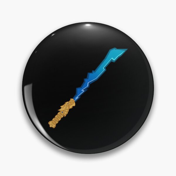 Item preview, Elemental Blade - Jay - Lightning; Ninjago designed and sold by ateaart.