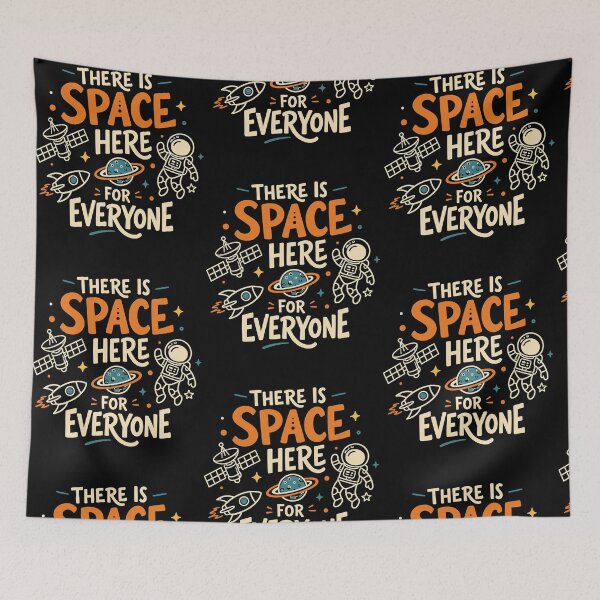 Item preview, Inclusive Space Theme Astronaut Graphic designed and sold by RDGNR.