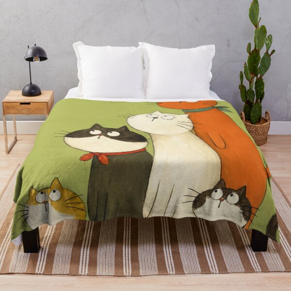 Item preview, Funny Long Standing Cats Looking Up Whimsical Cute Kitten Graphic designed and sold by The Upside Down.
