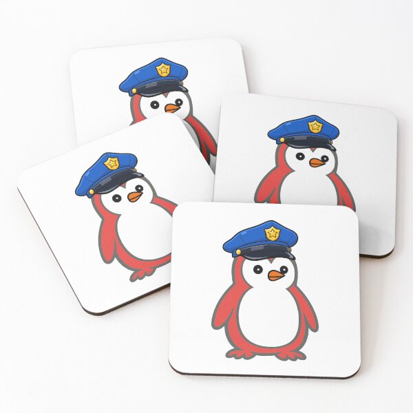 Item preview, Cute Penguin Police Officer – Cartoon Mascot for Kids & Adults designed and sold by Pippo-Penguin.