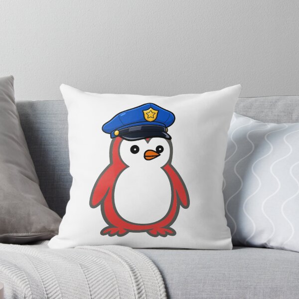 Item preview, Cute Penguin Police Officer – Cartoon Mascot for Kids & Adults designed and sold by Pippo-Penguin.