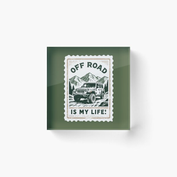 Item preview, OFF ROAD IS MY LIFE – Mountain Trail Vehicle Off Road Design designed and sold by tarkone.