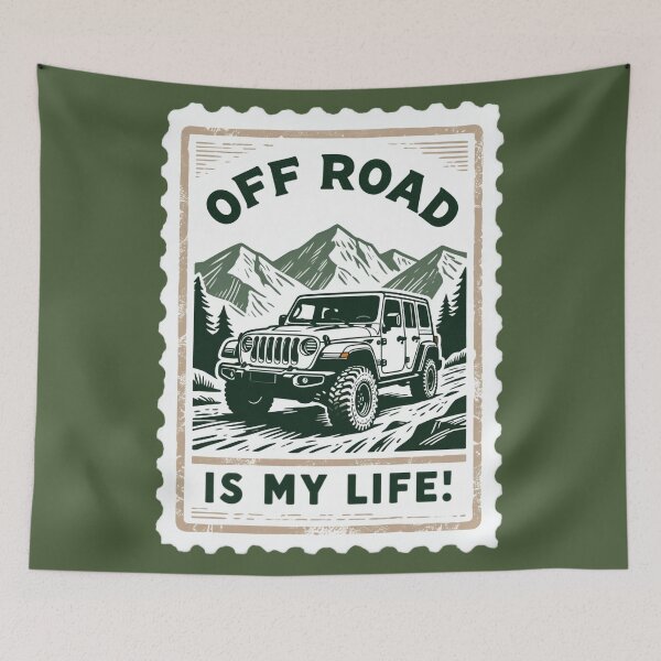 Item preview, OFF ROAD IS MY LIFE – Mountain Trail Vehicle Off Road Design designed and sold by tarkone.