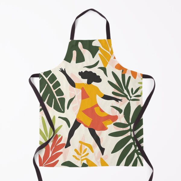 Item preview, Abstract boho artwork: Tropical dancer in cut-out style designed and sold by Artdavesalzburg.