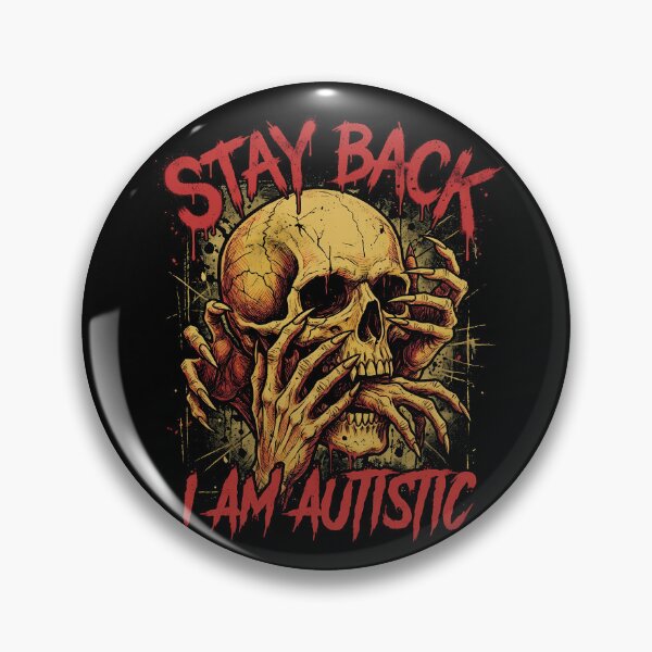Item preview, Stay back I'm Autistic - Funny Autistic T-Shirt designed and sold by LoFizzy.