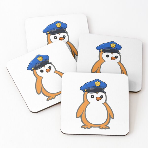 Item preview, Cute Penguin Police Officer – Cartoon Mascot for Kids & Adults designed and sold by Pippo-Penguin.