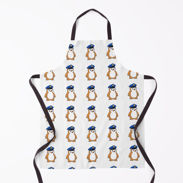 Item preview, Cute Penguin Police Officer – Cartoon Mascot for Kids & Adults designed and sold by Pippo-Penguin.