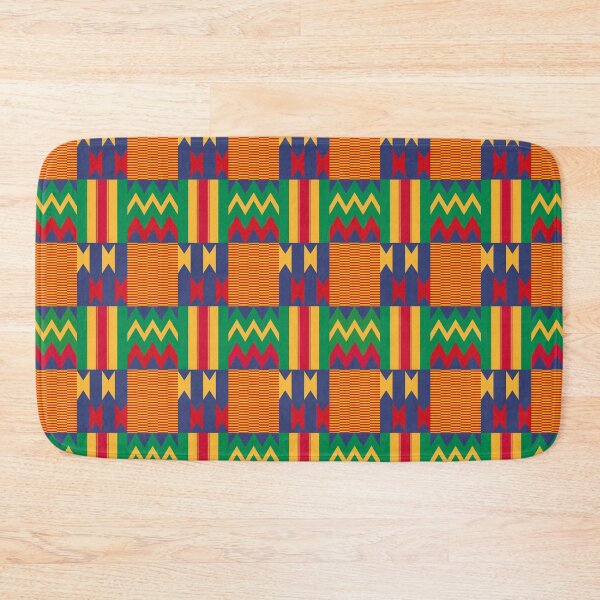 Item preview, Vibrant African Ashanti Kente pattern designed and sold by MammothArt.