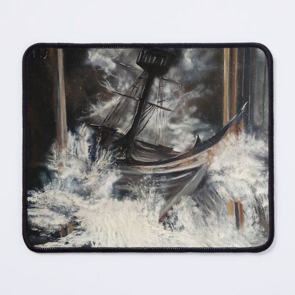 Item preview, storm and ship designed and sold by RavenDubhartist.