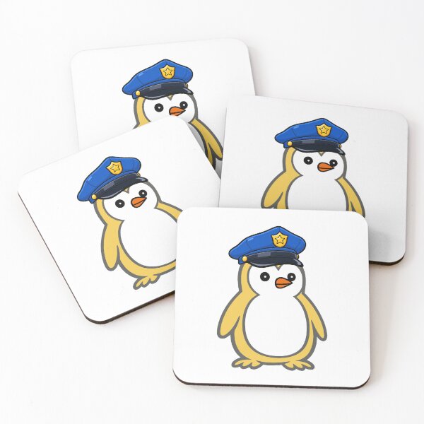 Item preview, Cute Penguin Police Officer – Cartoon Mascot for Kids & Adults designed and sold by Pippo-Penguin.