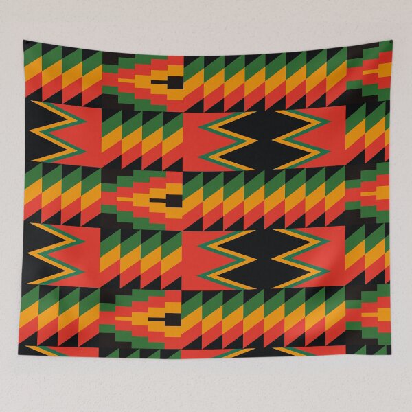 Item preview, Kente Derivative pattern | West African Culture designed and sold by MammothArt.