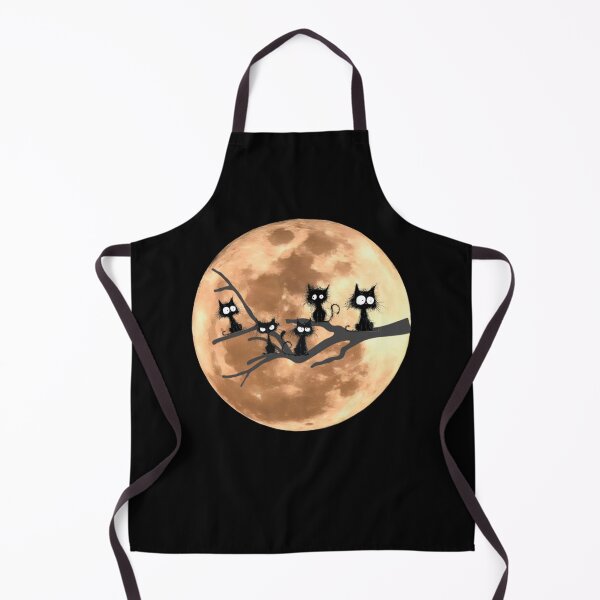 Item preview, Black cats in the tree. Full moon. designed and sold by MagelliShop.