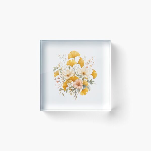 Item preview, Gingko flowers designed and sold by Whimsy Petal and Co..