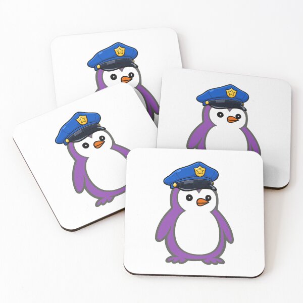 Item preview, Cute Penguin Police Officer – Cartoon Mascot for Kids & Adults designed and sold by Pippo-Penguin.