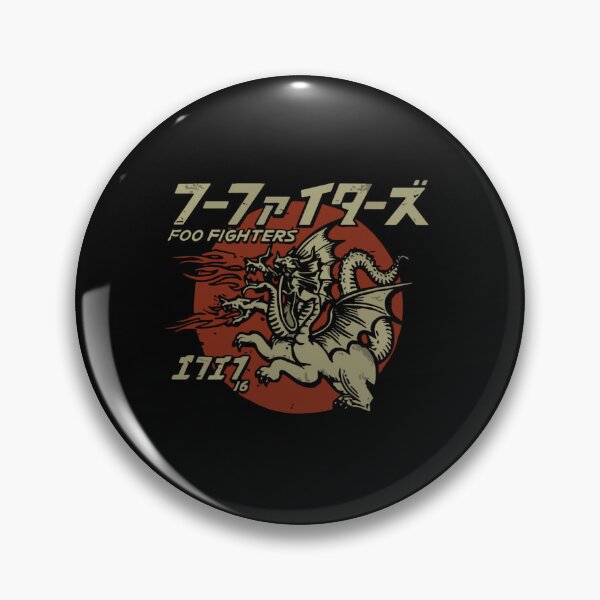 Item preview, Foo Fighters Three Headed Dragon Japanese Style designed and sold by IshTarltArt.