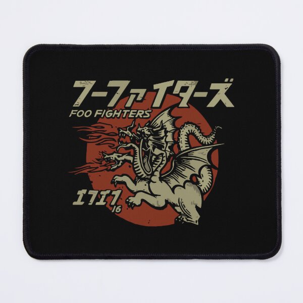 Item preview, Foo Fighters Three Headed Dragon Japanese Style designed and sold by IshTarltArt.