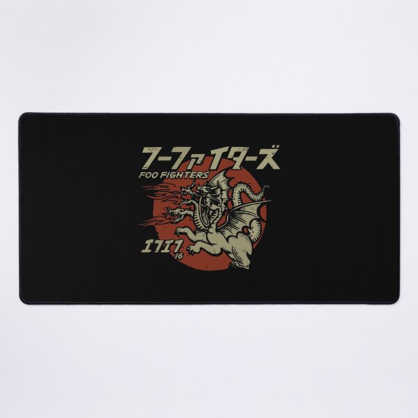 Item preview, Foo Fighters Three Headed Dragon Japanese Style designed and sold by IshTarltArt.