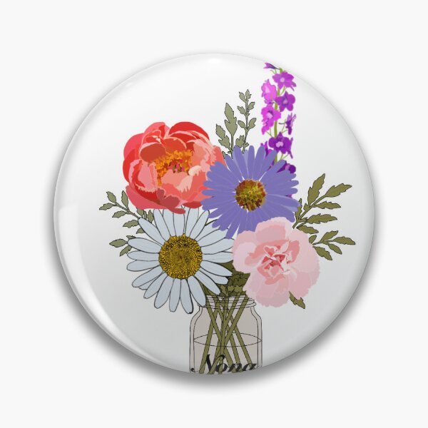 Item preview, Nona Jar of Flowers designed and sold by PCard15.