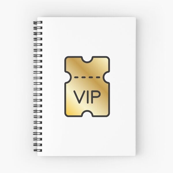 Item preview, Golden VIP Ticket Exclusive Access designed and sold by VectorForge Studio.