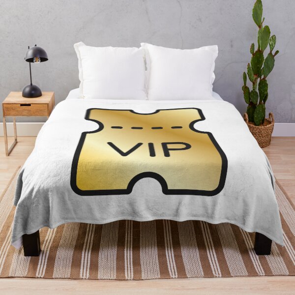 Item preview, Golden VIP Ticket Exclusive Access designed and sold by VectorForge Studio.