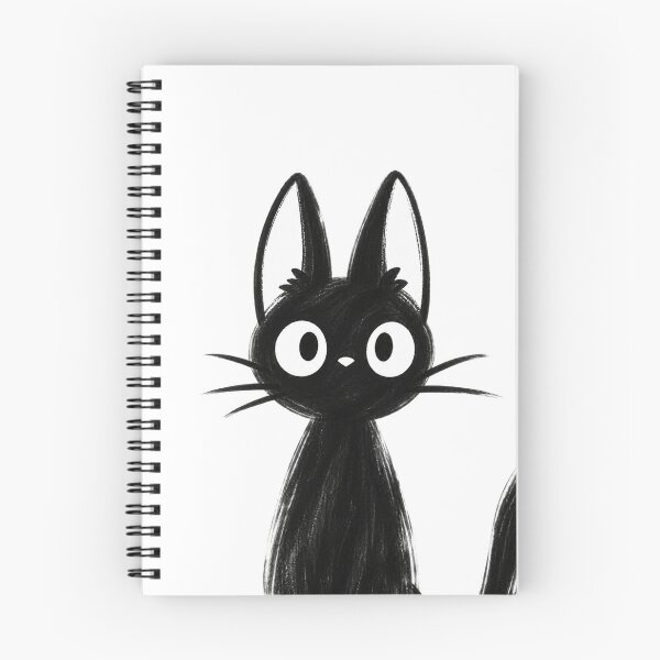 Item preview, black cat designed and sold by doshicoffee.