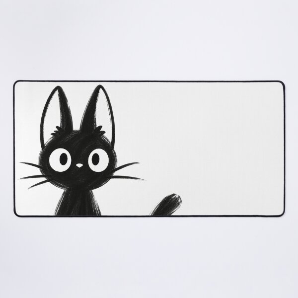 Item preview, black cat designed and sold by doshicoffee.