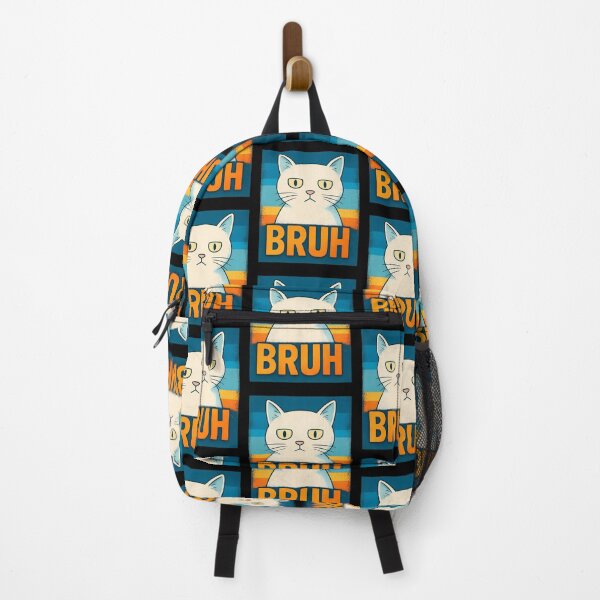 Item preview, Grumpy Cat Bruh Funny Sarcastic Animal Meme designed and sold by SoyLamderma.