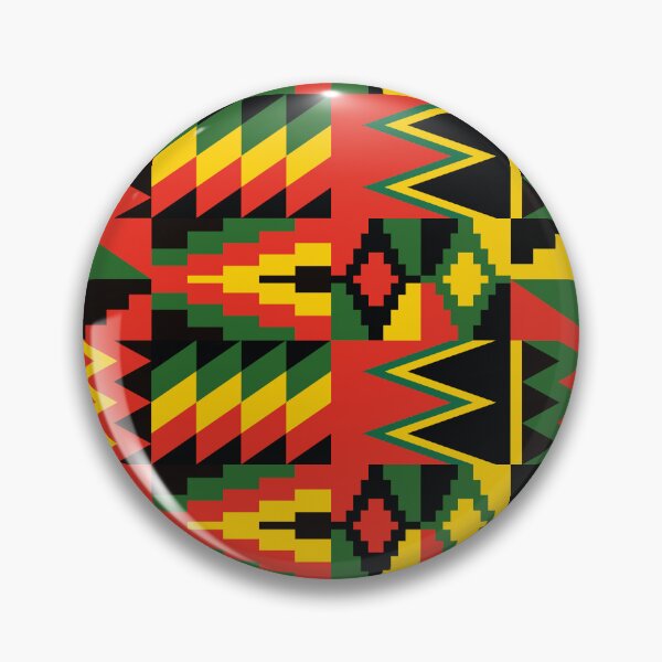 Item preview, Colorful Ghanaian Kente Cloth Pattern designed and sold by MammothArt.
