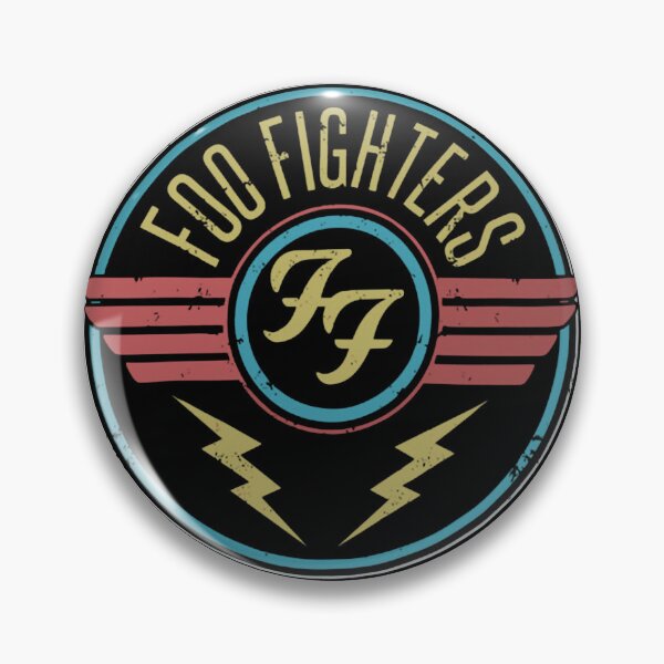 Item preview, Foo Fighters Retro Rock Band Logo designed and sold by IshTarltArt.