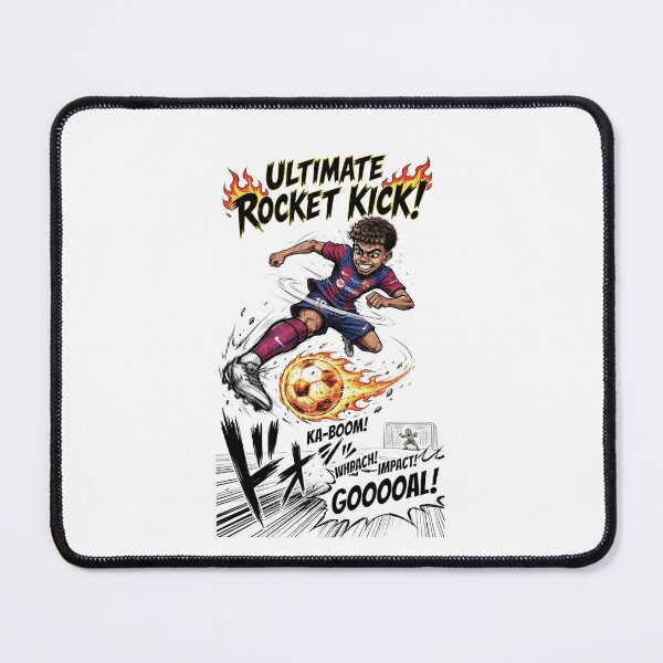 Item preview, Dynamic Anime Soccer Player Flaming Kick designed and sold by annaarthk.