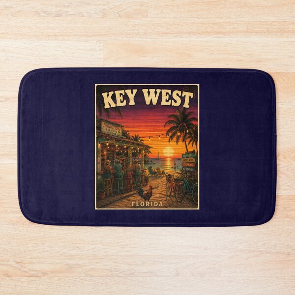 Item preview, Key West Florida Vintage Beach Sunset T-Shirt designed and sold by Swanny's Custom T-shirt and Gift Designs.