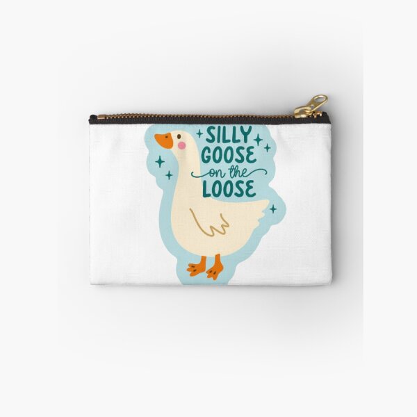 Item preview, Silly Goose On The Loose, Blue, Funny Goose  designed and sold by stzl26.