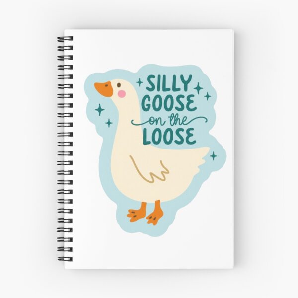 Item preview, Silly Goose On The Loose, Blue, Funny Goose  designed and sold by stzl26.