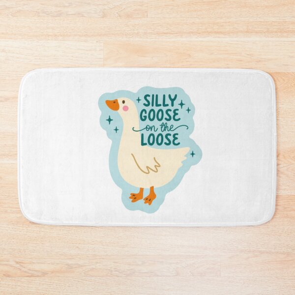Item preview, Silly Goose On The Loose, Blue, Funny Goose  designed and sold by stzl26.