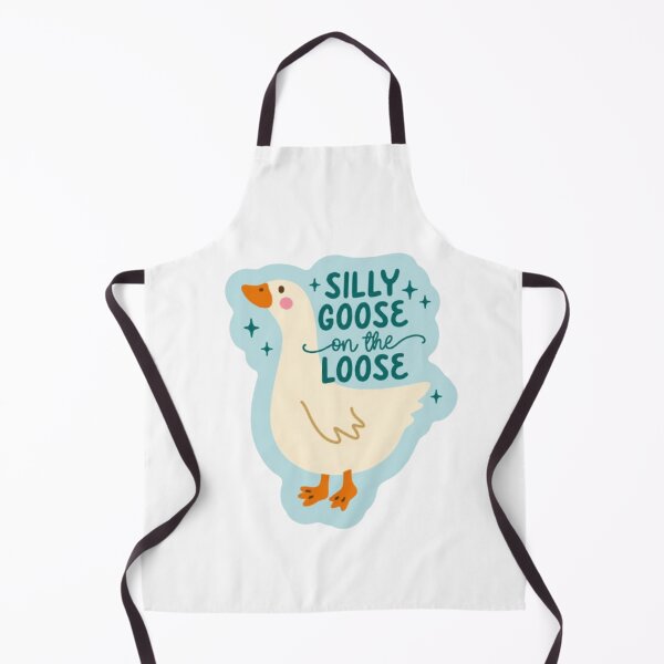 Item preview, Silly Goose On The Loose, Blue, Funny Goose designed and sold by stzl26.