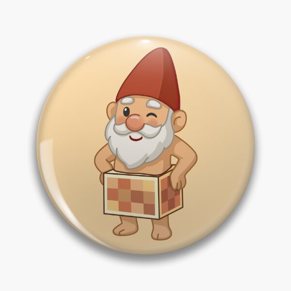 Item preview, Winking Garden Gnome designed and sold by SunnyBunnyHome.